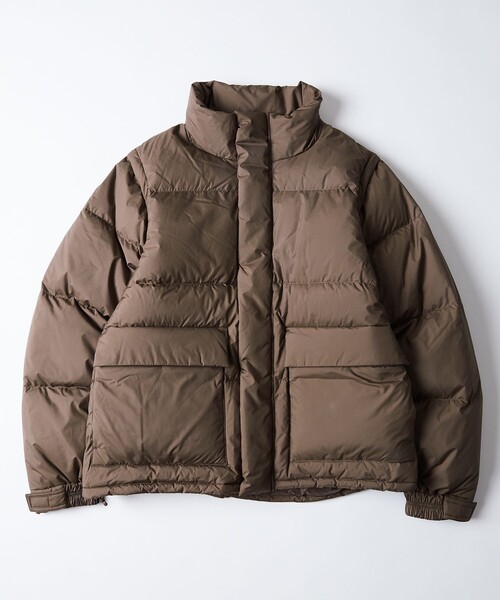 ダウン ダウンジャケット FIRST DOWN × Firsthand/ファーストダウン 別注デタッチャブルダウンジャケット / 2WAYダウンジャケ FIRST DOWN Firsthand/ファーストダウン 別注デタッチャブルダウンジャケット
