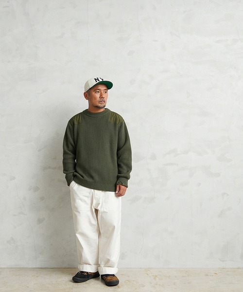 WAIPER.inc tシャツ 米軍 U.S.M.C コットンニット コマンドセーター