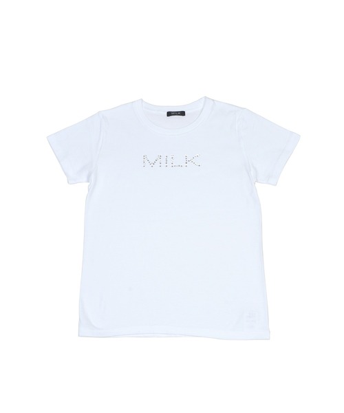 ミルクじゃん ミルク tシャツ M LKじゃん 番組公式 シルエットプリント