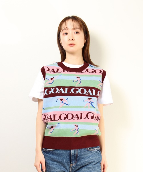 【Common Noun】SPORTS YUUKIニットベスト SPORTS