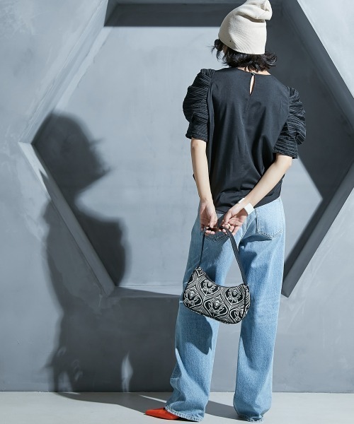 GEVS. ブラウス シャツ 「大きいサイズ」 ボリューム