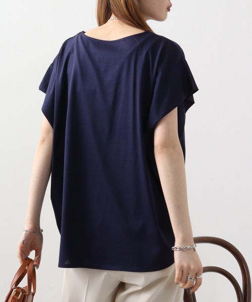 tシャツ BRODIAEA 袖タックロゴT レディース tシャツ BRODIAEA 袖タックロゴT レディース : ZOZOTOWN Yahoo