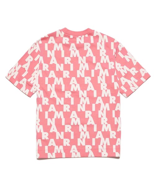 MARNI  Kids & Junior ブランドロゴ半袖Tシャツカットソー セール】MARNI（マルニ）Kids & Junior ブランドロゴ半袖Tシャツ