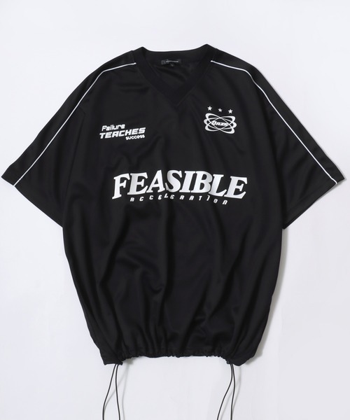 【テレビで話題】 Lazar 接触冷感/吸水 Shirt/オーバーサイズ Game Soccer tシャツ ジャケット・アウター