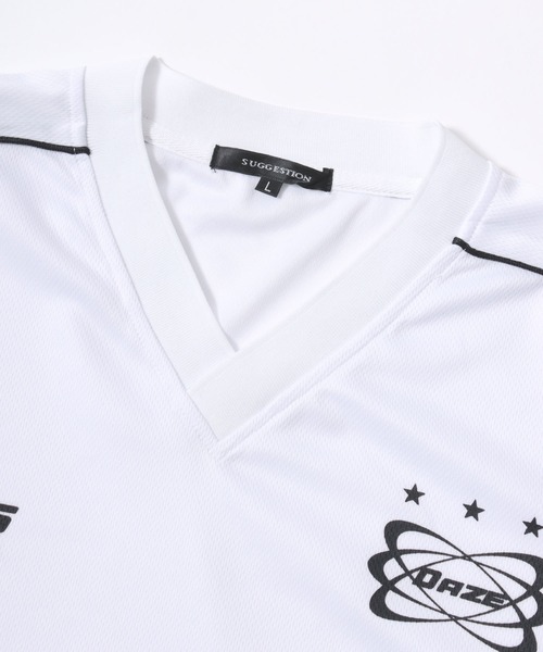 Lazar tシャツ Soccer Game Shirt/オーバーサイズ 接触冷感/吸水