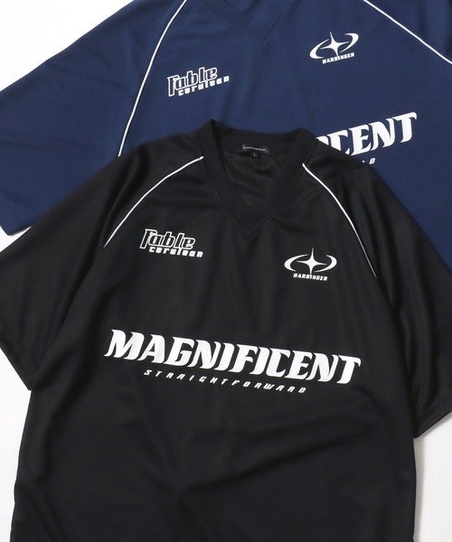 Lazar（ラザル） tシャツ Soccer Game Shirt/オーバーサイズ 接触冷感