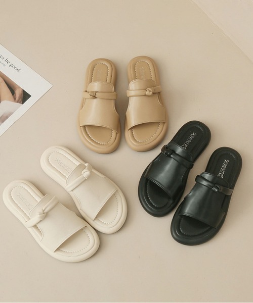 MAISON DE THERESE サンダル サンダル スリッパ レディース