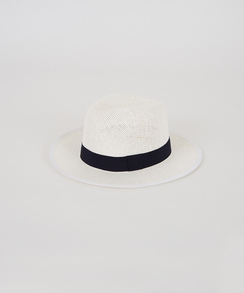美品 ヒステリックグラマー パイルハット ストローハット ホワイト 美品 ヒステリックグラマー パイルハット ストローハット