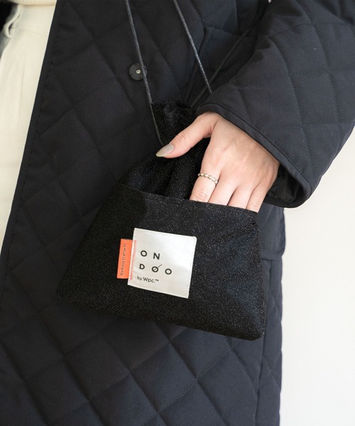 Wpc. ショルダーバッグ バッグ ONDOO ラメ2way巾着バッグ レディース