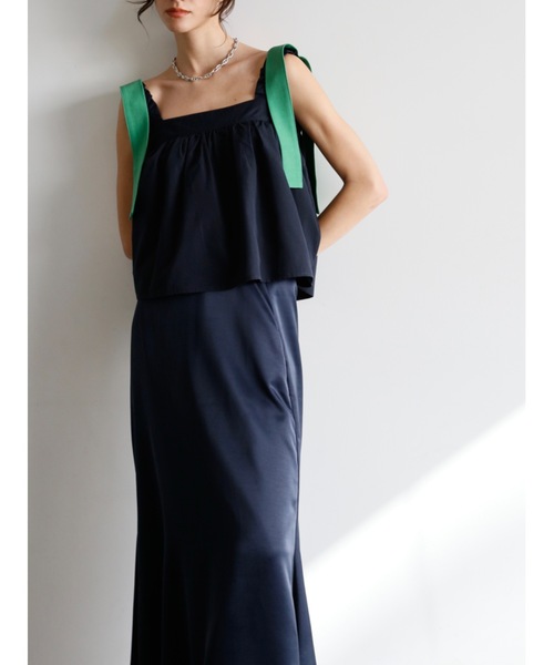 トップス Katrin TOKYO bicolor ruffle tops bicolor ruffle tops | Katrin TOKYO