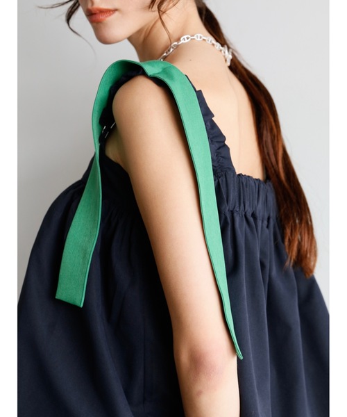 カトリントウキョー、レディース Katrin TOKYO bicolor ruffle tops レディース : ZOZOTOWN Yahoo