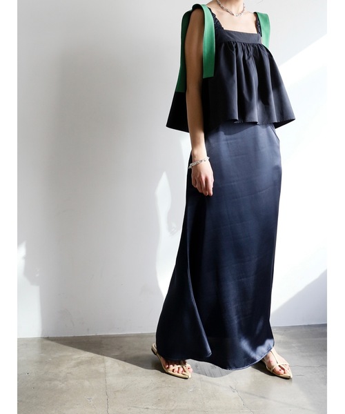 Katrin TOKYO bicolor ruffle tops レディース : ZOZOTOWN Yahoo