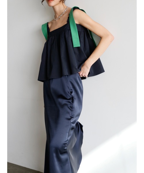 カトリントウキョー、レディース Katrin TOKYO bicolor ruffle tops レディース : ZOZOTOWN Yahoo