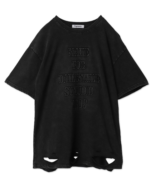 tシャツ エンボスTシャツ レディース uricca 48H限定！954円 2点購入クーポンで☆ Tシャツ トップス