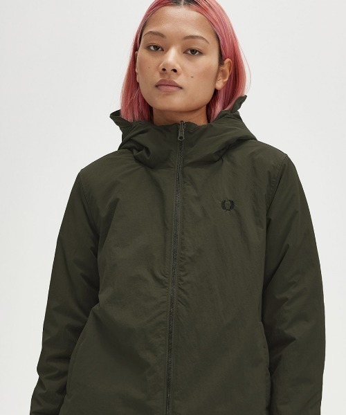 良品　FRED PERRY フレッドペリー　モッズコート  ライナー付レディース FRED PERRY フレッドペリー ジップイン ライナー パーカ J8170