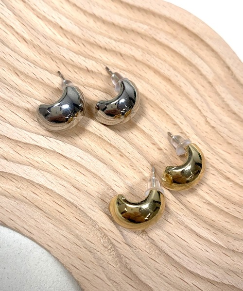 CRB ピアス ドロップデザインピアス レディース : ZOZOTOWN Yahoo!店