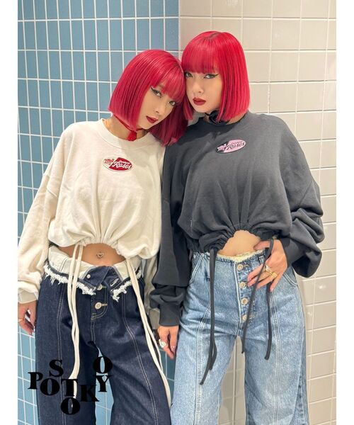 jouetie トレーナー スウェット 「Something ×PosTokyo」Drost