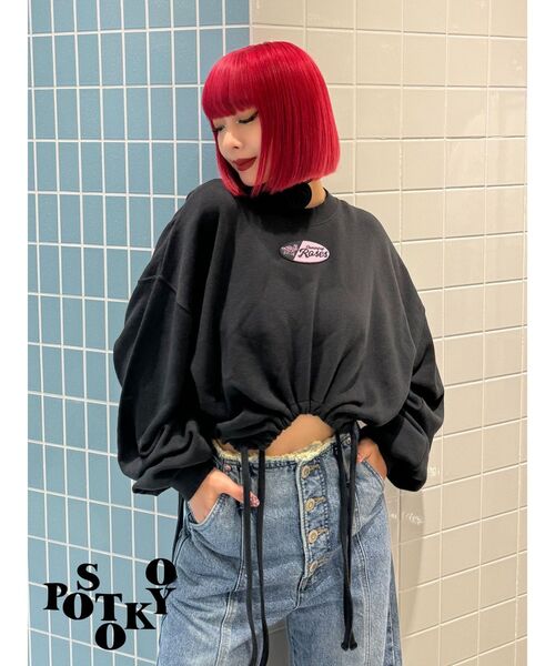 jouetie（ジュエティ） トレーナー スウェット 「Something ×PosTokyo