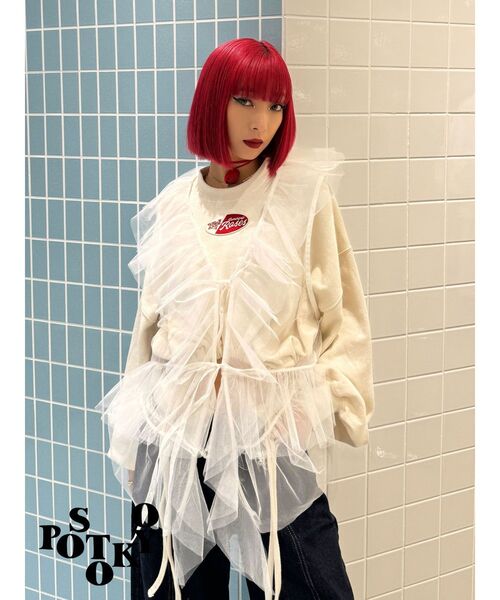 jouetie トレーナー スウェット 「Something ×PosTokyo」Drost