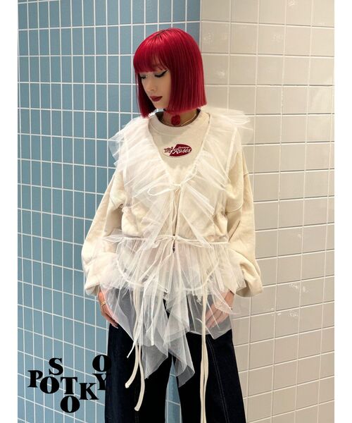 jouetie（ジュエティ） トレーナー スウェット 「Something ×PosTokyo