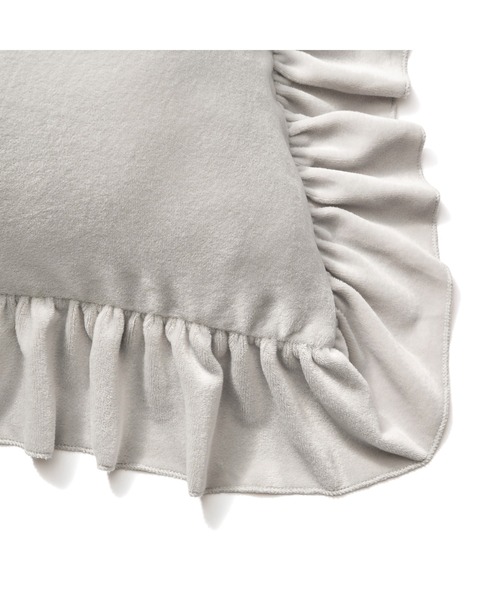 WARMY アルガンオイル加工 フリル 布団セット グレー WARMY アルガンオイル加工 フリル 布団セット グレー WARMY アルガン