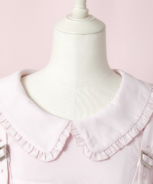 Lolime by mellfy memory ワンピース Ribbon Harness ミニワンピース