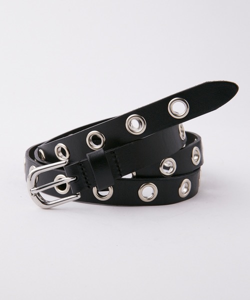 CLEL ベルト 「CLEL」Soft Leather Narrow Belt / ソフトレザー
