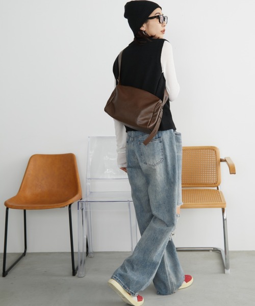 Auntie Rosa Holiday ショルダーバッグ バッグ フェイクレザー2WAY 