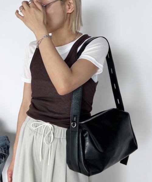 LADYMADE（レディメイド）｜ フェイクレザー中綿ジャケット