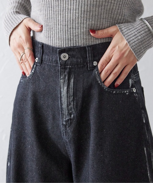 Pepe Jeans レッドブル 支給品　トラベル用デニムパンツ　レディース W34 新品 　ジーンズ　ベッテル リカルド ウェバー F1 PEPE JEANS ペペジーンズ ブラックデニム パンツ スペイン製 44