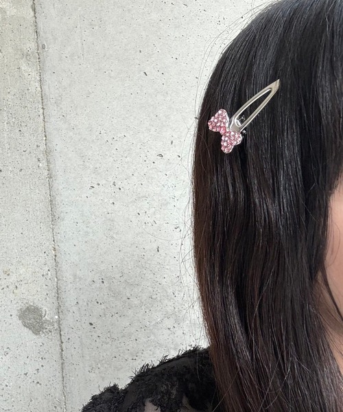 ヘアピン キラキラリボンヘアピン : ZOZOTOWN Yahoo!店 - 通販 - Yahoo