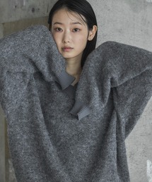 美品　epiqure ウールセーター　Ｌ相当　エピキユール　ブリヂストン feepur（フェピュール） ニット セーター 「ハンドウォッシャブル