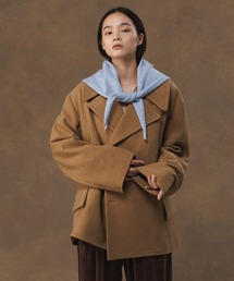 pコート ピーコート ライトメルトン ピーコート ブルゾン / ユニセックス メンズ｜ZOZOTOWN Yahoo!店