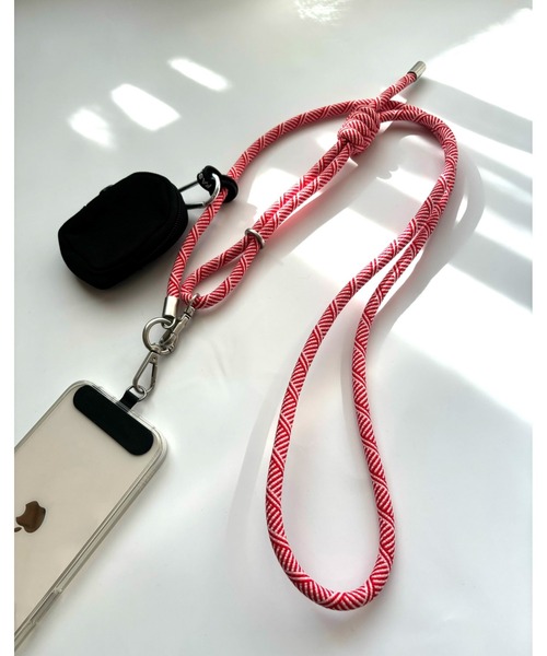 【iDEALOFSWEDEN】ミニポーチ＆スマホストラップ(関税送料込) スマホショルダー(ショルダー付きスマホケース) iDEAL OF SWEDEN