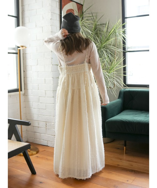 Ungrid（アングリッド） ワンピース ジャカードキャミワンピース