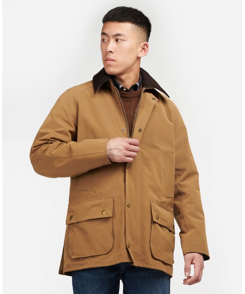 Barbour」 ジップアップブルゾン S ベージュ メンズ Barbour」 ジップアップブルゾン S ベージュ メンズ