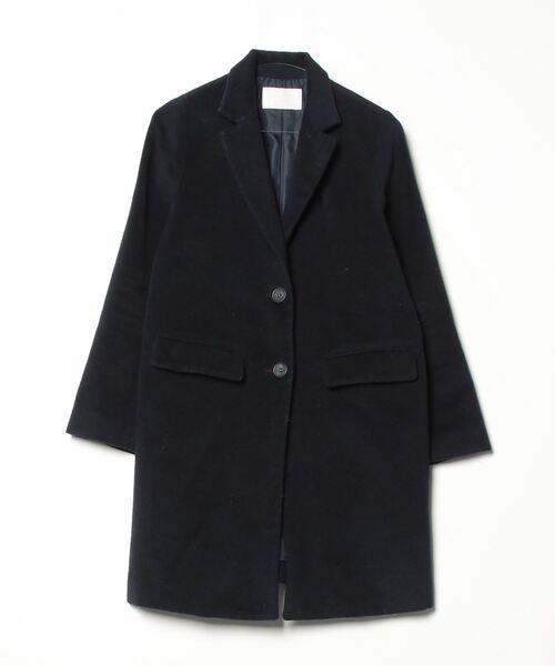 Chico（チコ） チェスターコート FREE ネイビー レディース : ZOZOTOWN