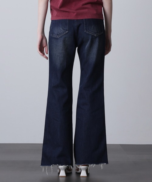 ROSEBUD（ローズバッド） CREOLME フレアデニムパンツ タグ付き ROSE BUD ジーンズ デニム デニムパンツ (CREOLME)フレアデニム