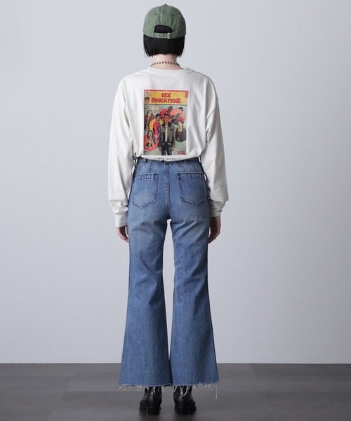 ROSE BUD ジーンズ デニム デニムパンツ (CREOLME)フレアデニム