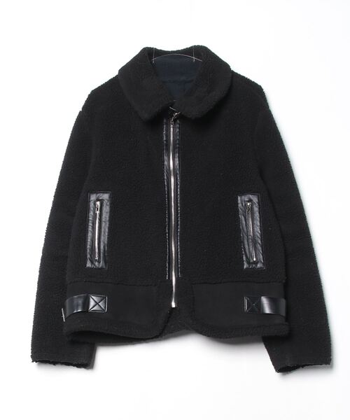 即購可　Fano studios ジャケット Fano Studios」 ジップアップブルゾン M ブラック レディース