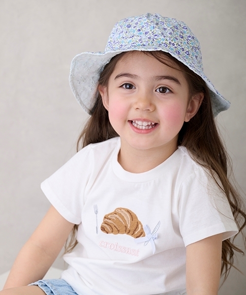 petit main 帽子 ハット リバーシブルハット キッズ 子供 女の子