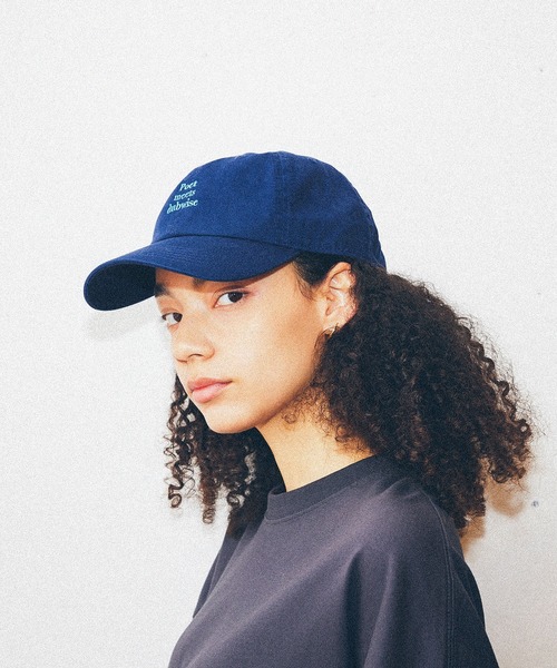 人気商品の中古品・新品・未使用品 キャップ DUBWISE MEETS POET 帽子 DUBWISE/ポエトミーツ 「POET 帽子