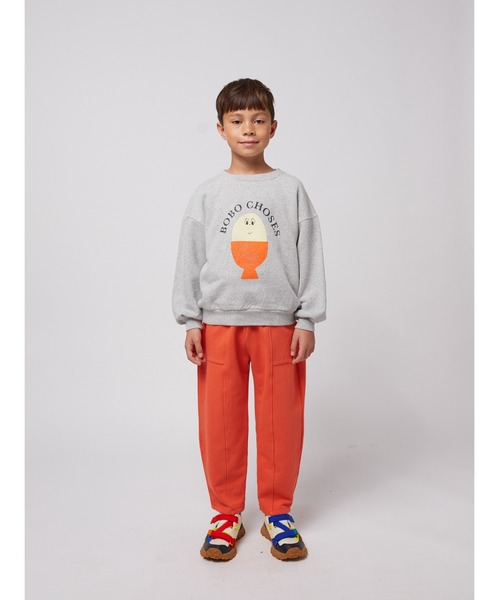 BOBO CHOSES トレーナー Morning Egg sweatshirt キッズ 子供服