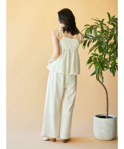 Ungrid（アングリッド） ワイドパンツ パンツ 「WEB限定」ジャカード 
