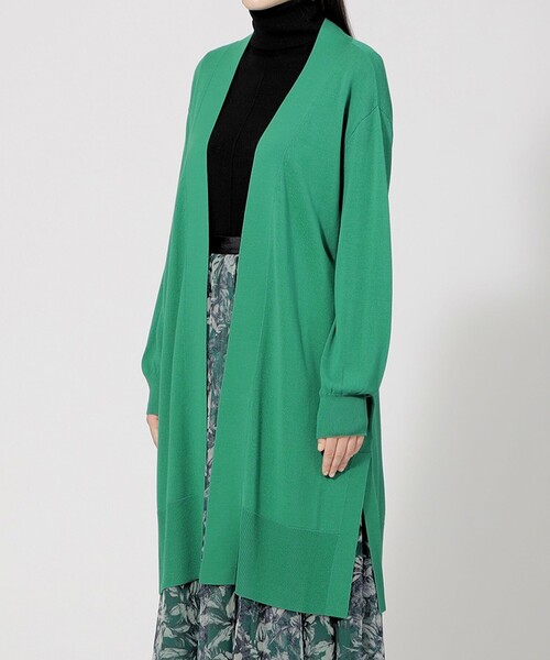 EPOCA（エポカ） ニットカーディガン 40 グリーン レディース