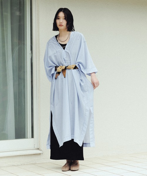 SALON adam et rope'（サロン アダム エ ロペ） ワンピース コットン