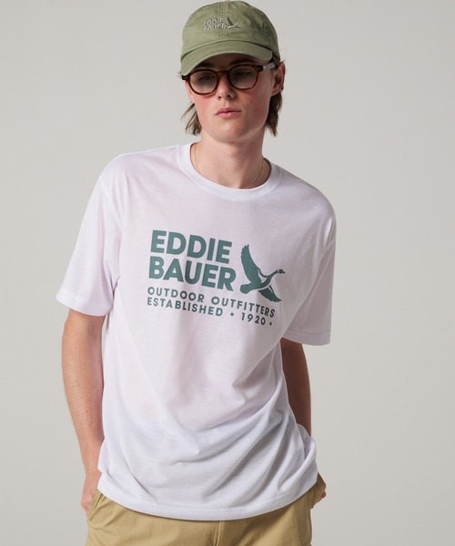 Eddie Bauer（エディーバウアー） tシャツ ポリエステルジャージ