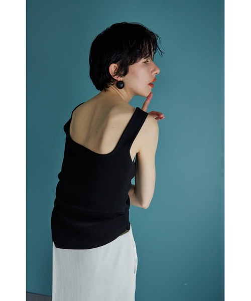 ニット セーター ASYMME TUCK KT TOP レディース OMMO ニット セーター ASYMME TUCK KT TOP レディース