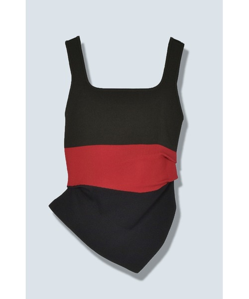 OMMO（オーエムエムオー） ニット セーター ASYMME TUCK KT TOP