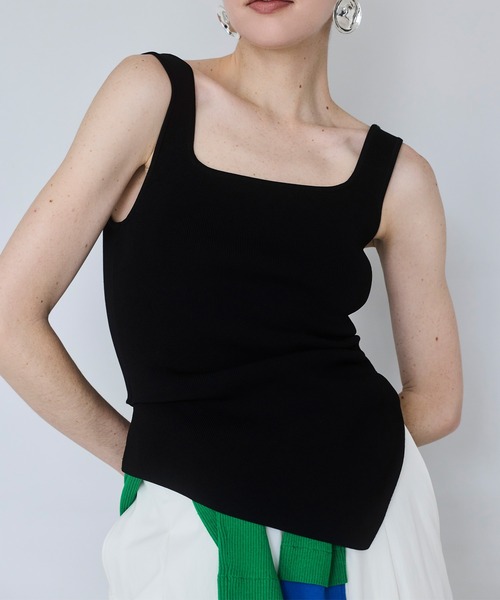 OMMO（オーエムエムオー） ニット セーター ASYMME TUCK KT TOP